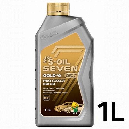 에스오일  세븐 골드 #9 PAO C2&C3 5W30 1L