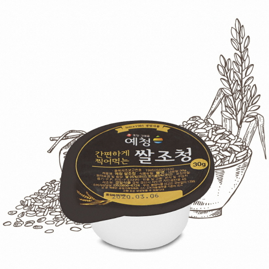 예청 간편하게 찍어먹는 미니 캡슐 쌀 조청 30g