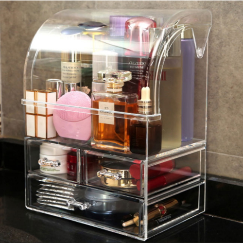 성림아크릴  일체형 올인원 화장품정리함 (S)