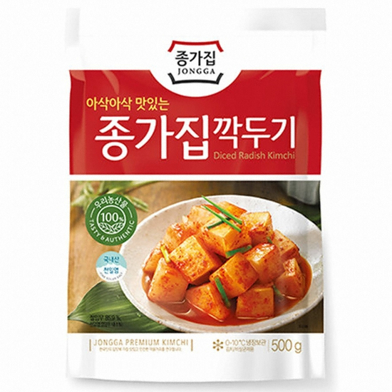 종가 깍두기 500g