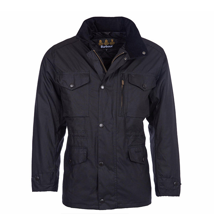 바버 새퍼 왁스 자켓 MWX0020BK91 블랙   Sapper Wax