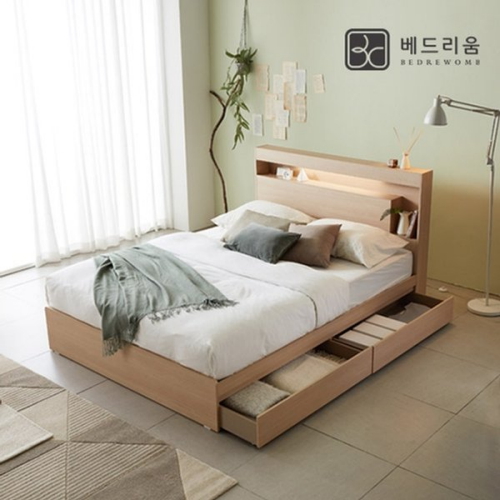 베드리움 더 스마트 무선 충전 LED침대 SS