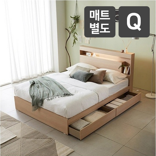 베드리움 더 스마트 무선 충전 LED침대 Q
