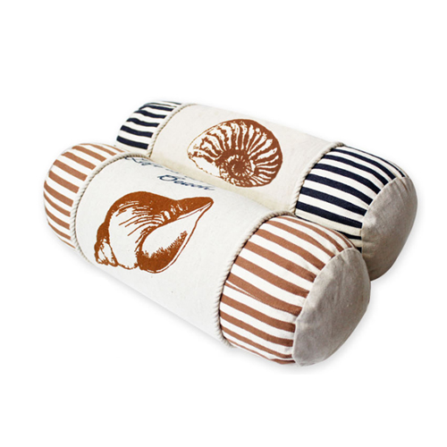 VIP코죤  클램 린넨 원형 목쿠션