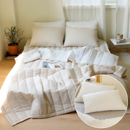 예가로드 엔젤인베딩 베개솜 차렵이불 패드 베개커버 겨울 이불 세트 침구