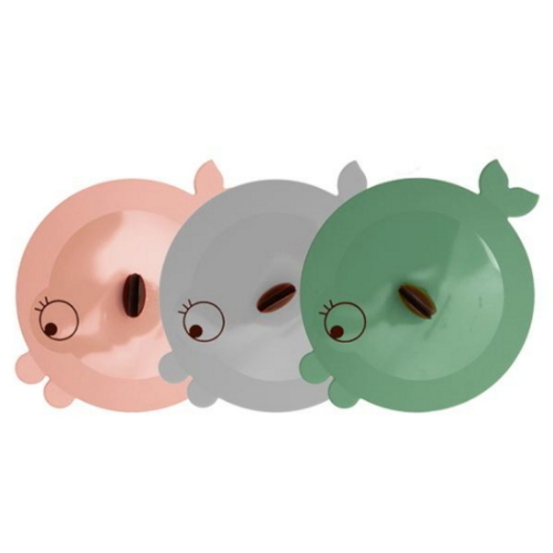 피쉬 실리콘 컵뚜껑 1개