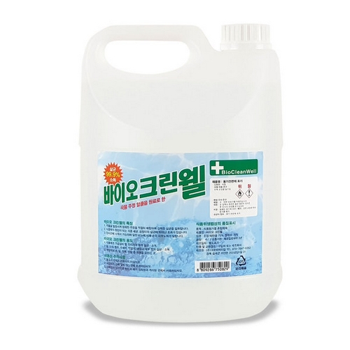 크로바 바이오크린웰 4L [1개] - 에누리 가격비교