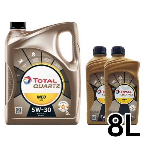 토탈  쿼츠 이네오 넥스 5W30 8L