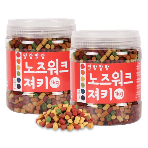 킵펫 말랑말랑 노즈워크 져키 1kg