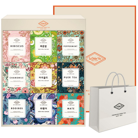 라돌체비타 프리미엄 허브차 9종 세트