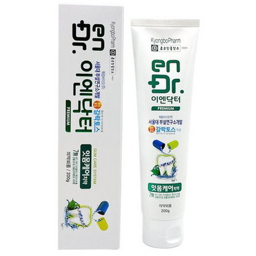 종근당  이엔닥터 잇몸케어 프리미엄 치약 200g