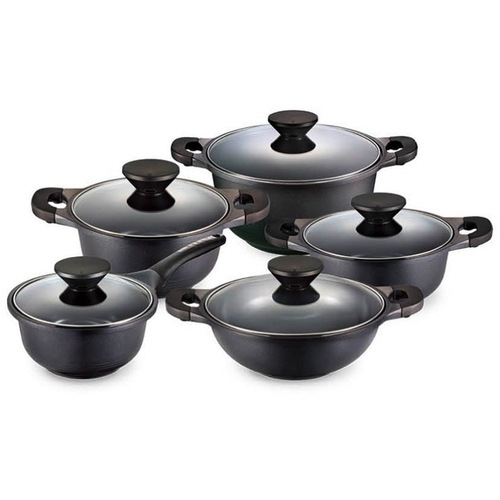 PN풍년  펄 블랙주물 IH 냄비 5종 (편수20+양수22,24+전골26+곰솥28)