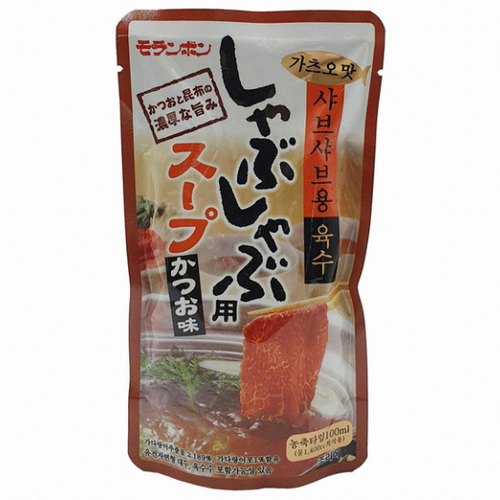모란봉 가츠오맛 샤브샤브용 육수 100ml