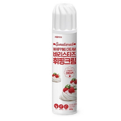 서울우유  바리스타즈 휘핑크림 500g