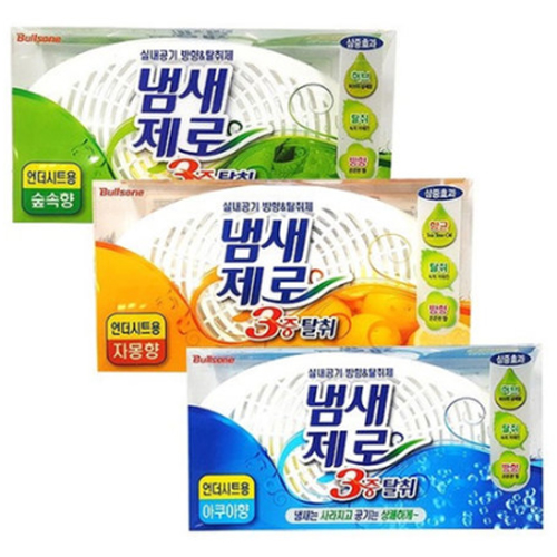 불스원  냄새제로 3중탈취 언더시트용