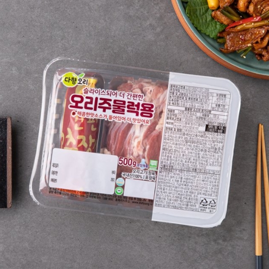 다향오리  오리 고추장 주물럭용 500g