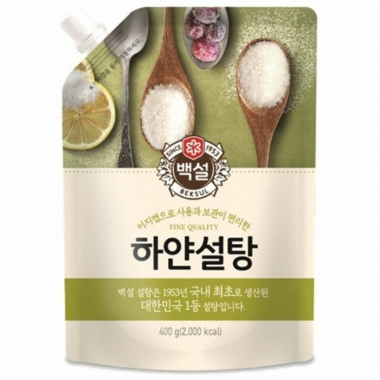백설 하얀설탕 400g