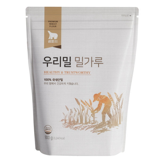 곰표 우리밀 밀가루 900g [1개] - 에누리 가격비교
