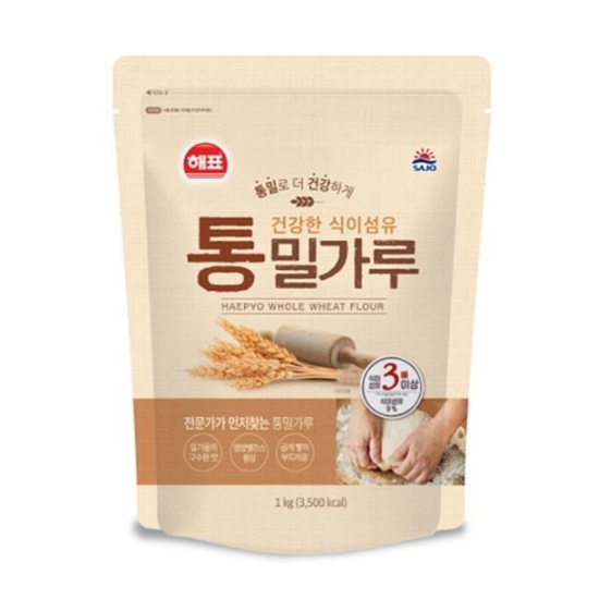 해표 통밀가루 1kg