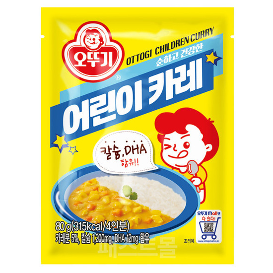 오뚜기  어린이카레 80g