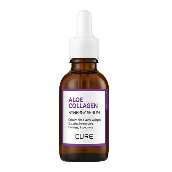  김정문알로에 큐어 알로에 콜라겐 시너지 세럼 30g [2개]