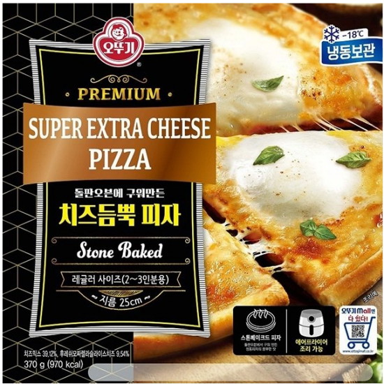 오뚜기  치즈듬뿍피자 370g