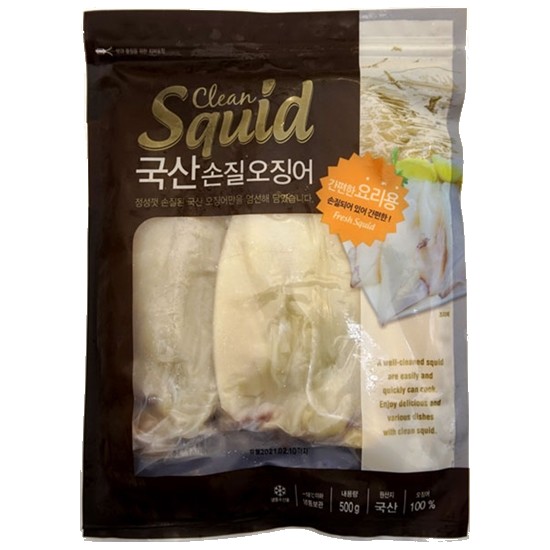 동방유통  국산 손질 오징어 500g