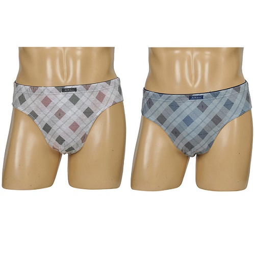 태창 남성 멜란지 삼각 팬티 2매 T1XK64802M_99