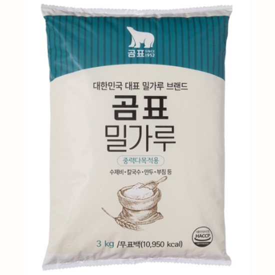 곰표 중력 밀가루 3kg