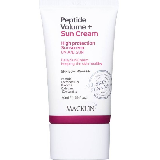 맥클린 펩타이드 볼륨 선 크림 50ml