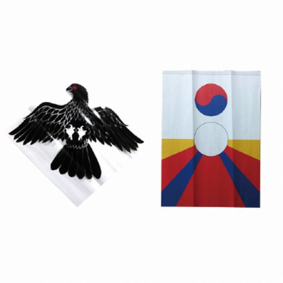 동남교재  방패연 가오리연 세트 얼레 날리기