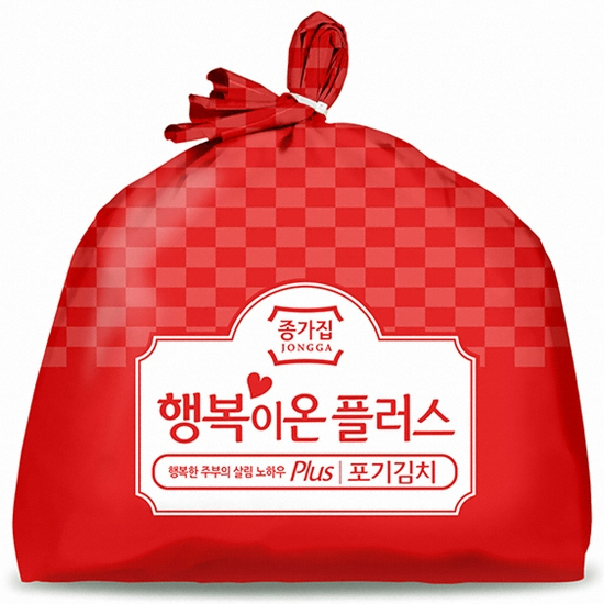 대상 종가 행복이온 플러스 포기김치 10kg