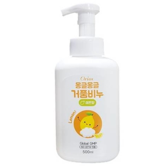 오릭스 몽글몽글 거품비누 레몬향 500ml