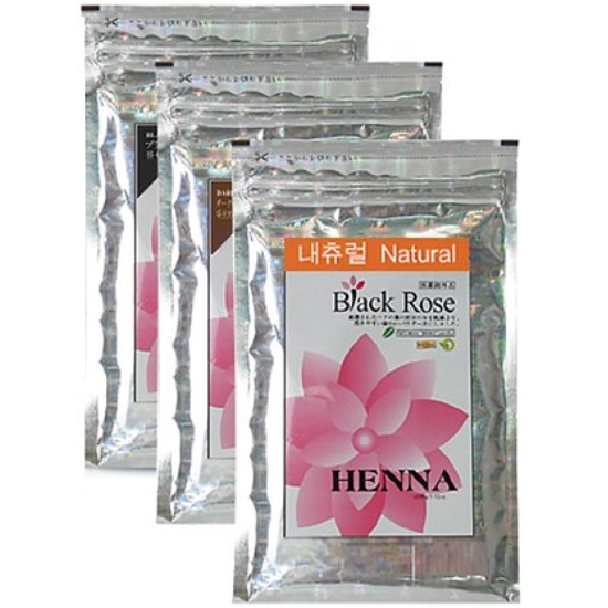 블랙로즈 헤나염색약