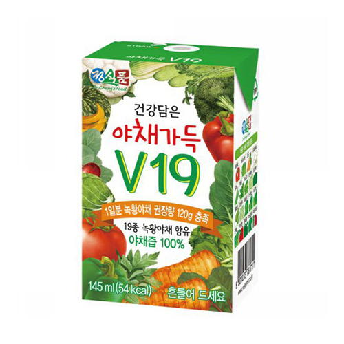 정식품 베지밀 건강담은 야채가득 V19 145ml