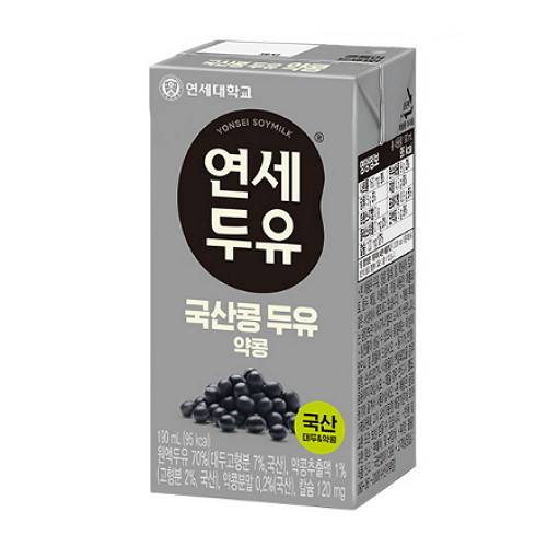 연세두유 우리콩 약콩 두유 190ml