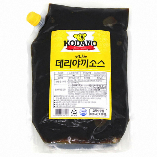 코다노 데리야끼소스 2kg