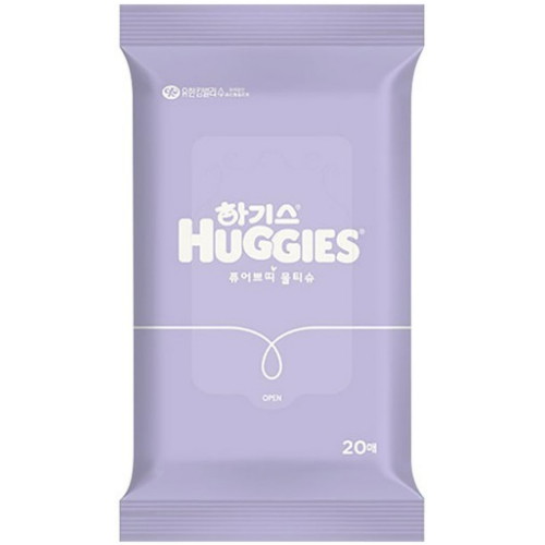 릴리유 퓨어미니 무민 에디션 물티슈 리필형 20매