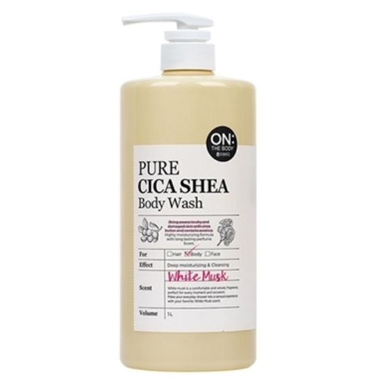 온더바디 퓨어시카 쉐어 화이트머스크 바디워시 1000ml