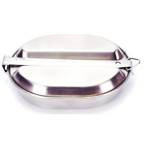 캠핑문  유럽식 스텐레스 반합