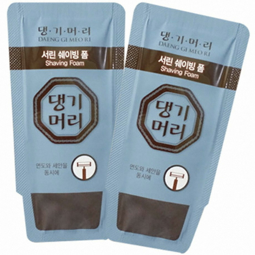댕기머리 서린 쉐이빙 폼 4ml
