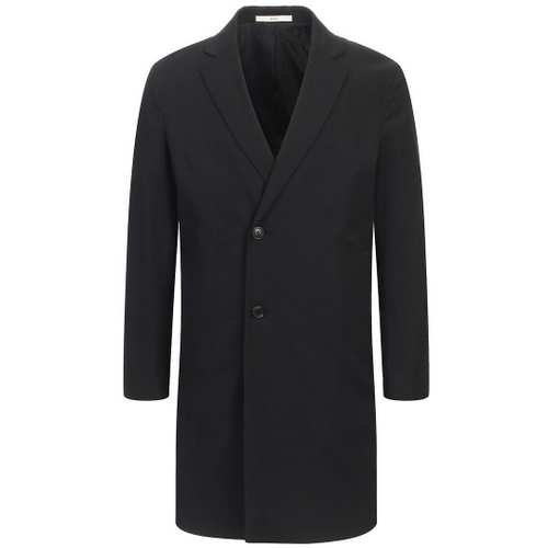 BON 춘하 2020년 다크블루 베이직 테일러드 트렌치코트_BN0SHA760NY