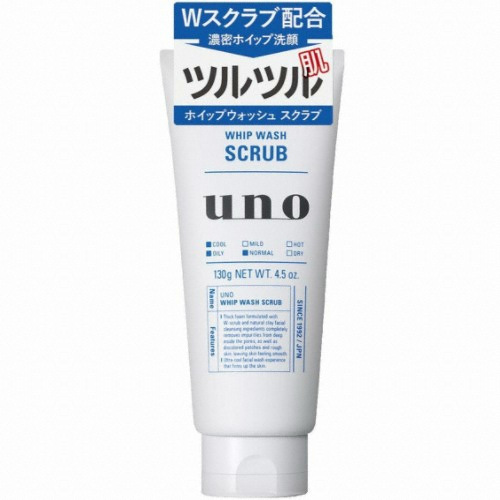 우노 휩 워시 스크럽 세안료 130g