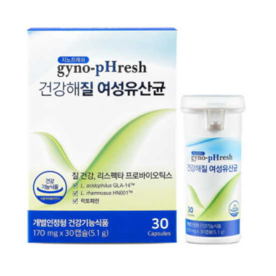메디포스트 지노프레쉬 건강해질 여성유산균 30캡슐