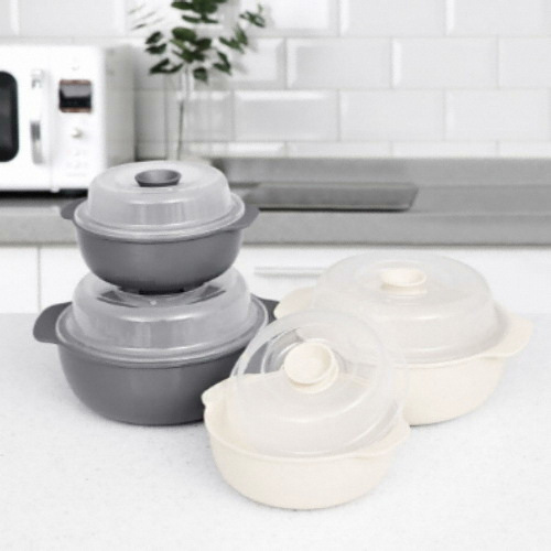 홈앤하우스 어스 스팀쿡 전자레인지 찜기세트