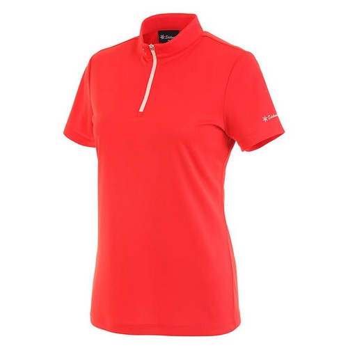 밀레 집업 반소매 티셔츠 EHNUT601