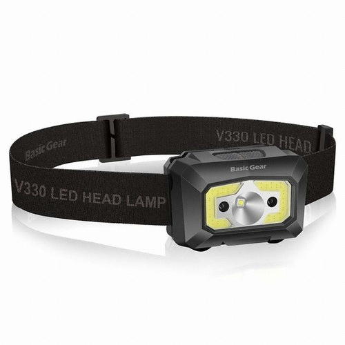 베이직기어  V330 충전식 LED 헤드랜턴