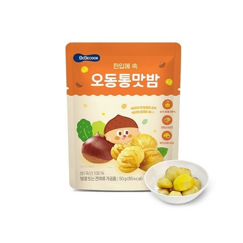 베베쿡 오동통통 맛밤 50g