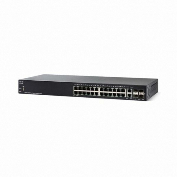 시스코  BV  CISCO SG350-28-K9-EU 스위칭허브 24포트