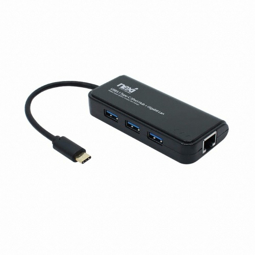 리버네트워크 NEXI NX-UE313PL (4포트/USB 3.0 Type C)